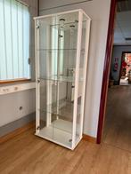 Glazen kast, Huis en Inrichting, Kasten | Vitrinekasten, Ophalen, Zo goed als nieuw