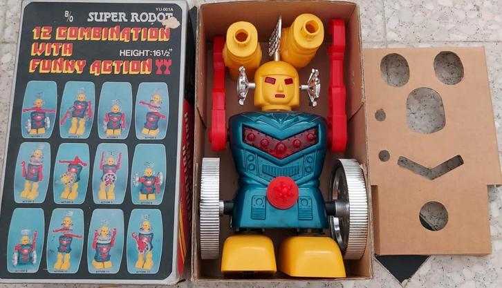 Superrobot 12, Verzamelen, Speelgoed, Zo goed als nieuw, Ophalen of Verzenden