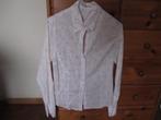 Feestelijk hemd Massimo Dutti maat 38, Maat 38/40 (M), Massimo Dutti, Beige, Ophalen of Verzenden