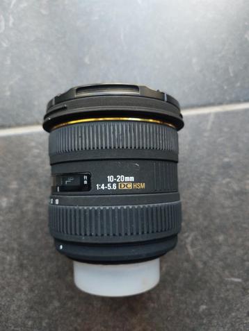Sigma 10–20mm f/4–5.6 DC HSM voor Nikon – groothoeklens beschikbaar voor biedingen