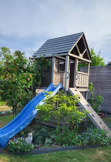 Mooie degelijke grote speeltoren Bonobo - DOUGLAS hout beschikbaar voor biedingen