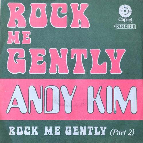 Andy Kim - Rock me Gentley, CD & DVD, Vinyles Singles, Utilisé, Single, Pop, 7 pouces, Enlèvement ou Envoi