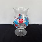 Duvel glas Parra met blauwe binnenkant, Verzamelen, Ophalen of Verzenden, Nieuw, Glas of Glazen, Duvel