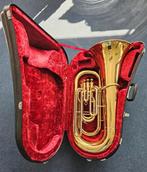 Te koop: Yamaha YEB-321 4 valve Eb Tuba, Muziek en Instrumenten, Blaasinstrumenten | Tuba's, Ophalen, Gebruikt, Es-tuba, Met koffer of draagtas