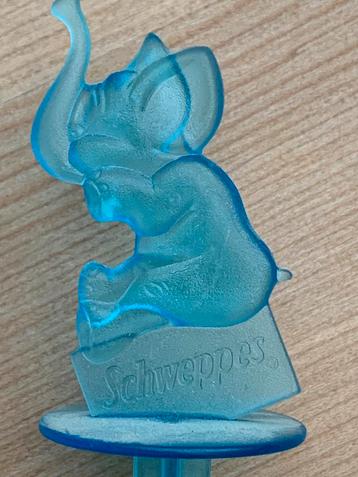 Touillette - Mélangeur à cocktails éléphant Schweppes beschikbaar voor biedingen