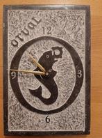 ORVAL, Horloge sur pierre sculptée, Unique, Enlèvement, Neuf, Panneau, Plaque ou Plaquette publicitaire, Autres marques