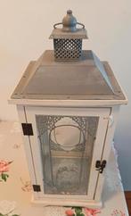 Lanterne décorative en bois et métal, Enlèvement, Utilisé, Bois, Bougie