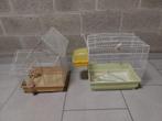 Set van 2 kanariekooien + accessoires, Dieren en Toebehoren, Ophalen, Gebruikt
