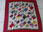 Zijden sjaal OROTON - 90 cm x 90 cm, Ophalen of Verzenden, Sjaal