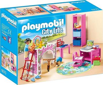 Playmobil - Kinderkamer met hoogslaper 9270, Kinderen en Baby's, Speelgoed | Playmobil, Ophalen, Zo goed als nieuw, Complete set