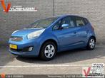 Kia Venga 1.4 CVVT X-tra | Climate | Cruise | Trekhaak |, Auto's, Kia, Monovolume, Zwart, Blauw, Handgeschakeld
