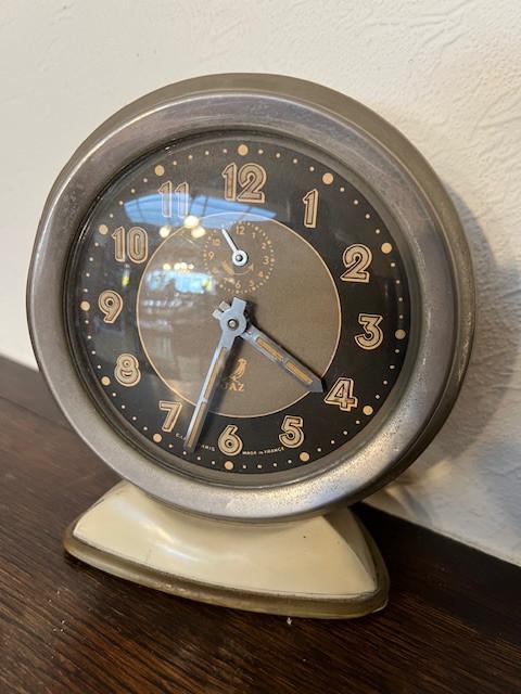 Vintage Franse wekker JAZ, jaren 1950, Antiek en Kunst, Curiosa en Brocante, Ophalen