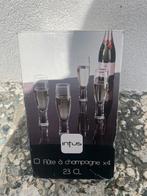 Luxe champagne glazen, Verzamelen, Glas en Drinkglazen, Ophalen, Nieuw