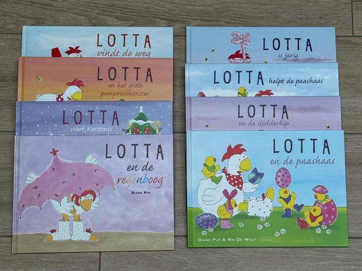 Prentenboeken Lotta (6 stuks), Boeken, Kinderboeken | Kleuters, Zo goed als nieuw, Fictie algemeen, 4 jaar, Jongen of Meisje, Voorleesboek