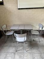Kleine keukentafel met 3 stoelen, Huis en Inrichting, Tafels | Eettafels, Gebruikt, Ophalen