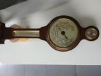 Joli baromètre et thermomètre en bois comme neufs, TV, Hi-fi & Vidéo, Stations météorologiques & Baromètres, Enlèvement, Baromètre
