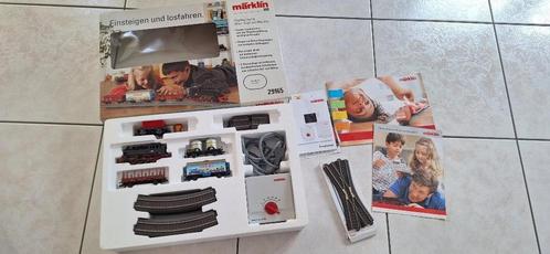 Märklín trein startersset + extra stukken, Hobby en Vrije tijd, Modeltreinen | H0, Zo goed als nieuw, Treinset, Märklin, Ophalen