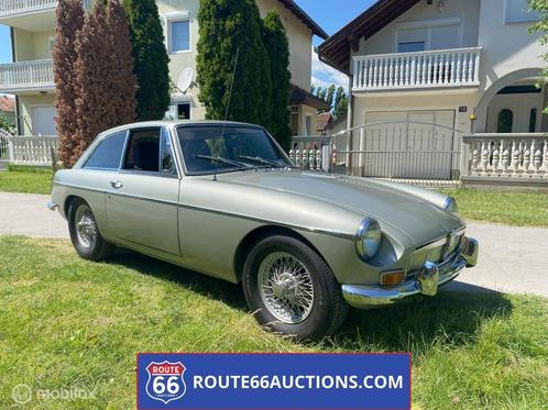 MG MGB GT Coupé - 1969 | Route 66 Auctions, Auto's, Oldtimers, Bedrijf, Te koop, Lederen bekleding, MG, Benzine, Overige carrosserie