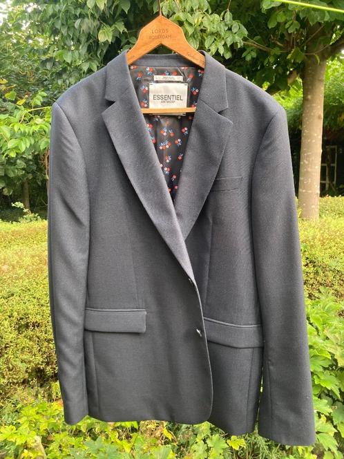 Essentiel casual colbert blazer Marzotto Tessuto 2 knoops, Kleding | Heren, Kostuums en vesten, Nieuw, Maat 52/54 (L), Blauw, Ophalen of Verzenden