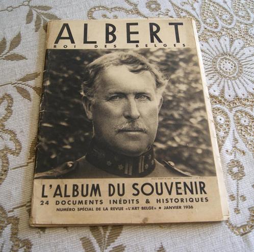 Albert I L'Album du Souvenir 1936, Livres, Histoire nationale, Utilisé, Enlèvement ou Envoi