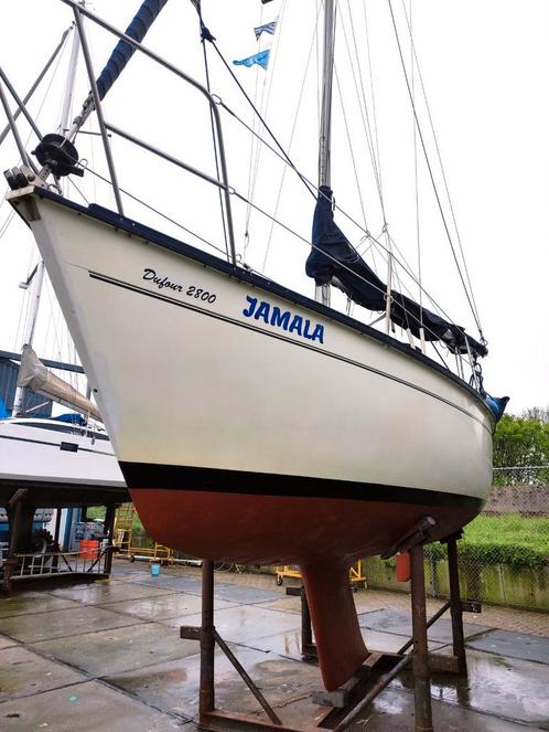 Dufour 2800 klassieker helemaal klaar met ligplaats, Sports nautiques & Bateaux, Voiliers à cabine & Voiliers, Comme neuf, Électrique