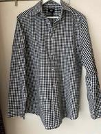 H&M Slim geruit hemd met gingham maat M rood, Zo goed als nieuw, Halswijdte 39/40 (M)