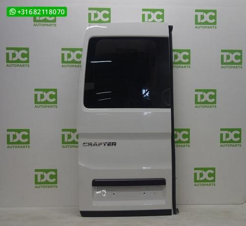 Volkswagen Crafter ('16-22) Achterdeur links met ruit wit H1, Auto-onderdelen, Carrosserie, Deur, Volkswagen, Achter, Links, Gebruikt