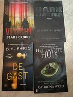4 Thrillers, Ophalen of Verzenden, Zo goed als nieuw, België