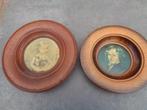 2 houten wandborden vintage, Antiek en Kunst, Ophalen of Verzenden