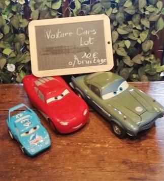 Uitstekende 3 Disney Pixar Cars miniatuurauto's, Kinderen en Baby's, Speelgoed | Racebanen, Zo goed als nieuw, Onderdelen, Handmatig