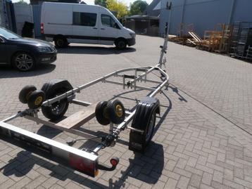 Kick 750Kg trailer, Moins de 1 500 kg, Enlèvement, Remorque ouverte, Avec rouleaux
