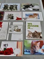 54 jolies cartes postales sur le Thème "Chat", Collections, Cartes postales | Animaux, Chien ou Chat, 1980 à nos jours, Enlèvement ou Envoi