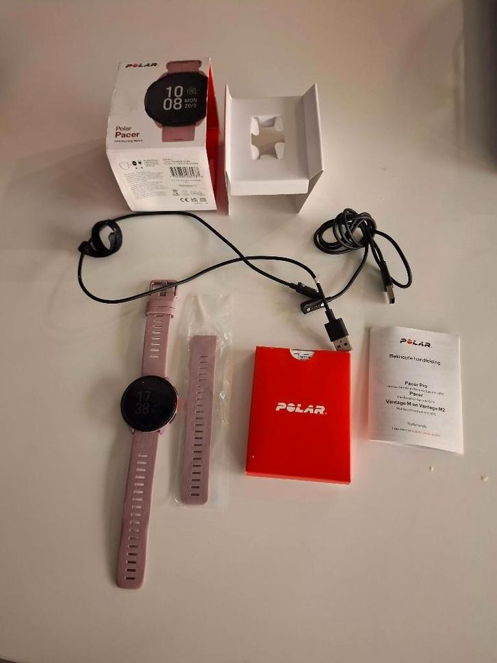 Sporthorloge: Polar Pacer (smartwatch), Handtassen en Accessoires, Sporthorloges, Gebruikt, Ophalen of Verzenden