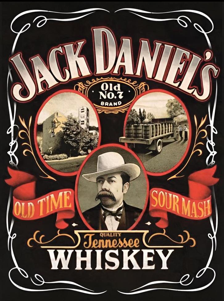 Plaque murale jack Daniel's en bois d albesia 40x30 cm, Antiquités & Art, Art | Sculptures & Bois, Enlèvement ou Envoi
