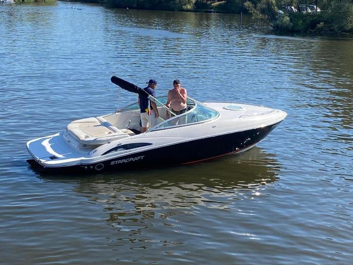 Speedboot Starcraft 2150 Cuddy Mercruiser 5.0MPI Bravo 3, Watersport en Boten, Speedboten, Zo goed als nieuw, 6 meter of meer