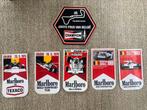 Vintage stickers F1 België (Marlboro), Verzamelen, Ophalen of Verzenden, Zo goed als nieuw