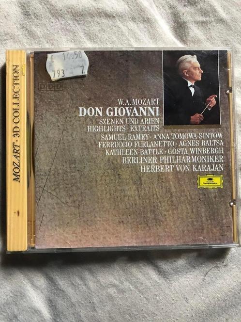 CD W.A.Mozart, Herbert von Karajan Don Giovanni, Cd's en Dvd's, Cd's | Klassiek, Kamermuziek, Classicisme, Ophalen of Verzenden
