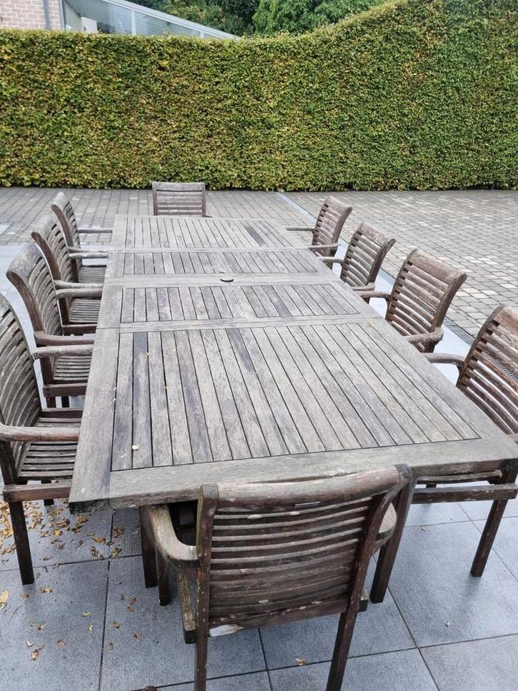 Tuinset en ligstoelen, Tuin en Terras, Tuinsets en Loungesets, Tuinset, Ophalen