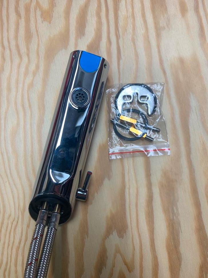 Mitigeur de lavabo automatique TEMPOMATIC MIX 4 (neuf), Doe-het-zelf en Bouw, Sanitair, Nieuw, Wastafel, Chroom, Ophalen