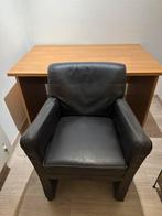 Zetel, Huis en Inrichting, Fauteuils, Ophalen, Zo goed als nieuw, Leer