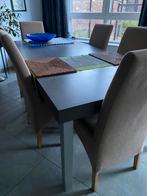 Eettafel 210cm op 100cm, Huis en Inrichting, Ophalen, 200 cm of meer, 50 tot 100 cm, Zo goed als nieuw