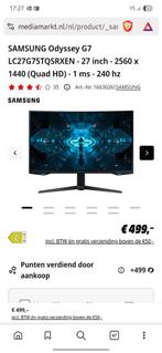 SAMSUNG G7 LC27G75TQSRXEN, Informatique & Logiciels, Moniteurs, Enlèvement, Utilisé, Ultrawide