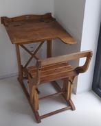 Vintage schoolbank, Antiek en Kunst, Curiosa en Brocante, Ophalen