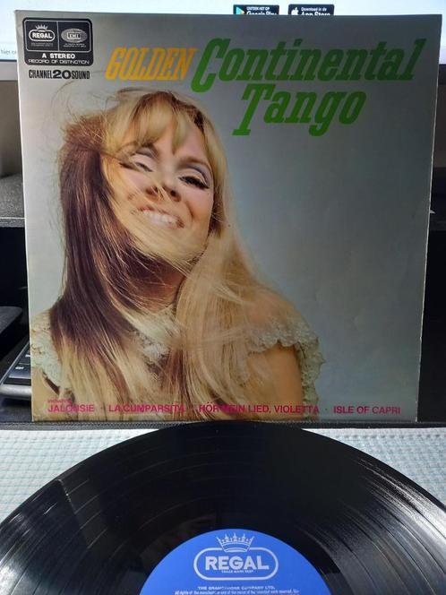 The Royal Grand Orchestra ‎– Golden Continental Tango -Lp =, Cd's en Dvd's, Vinyl | Latin en Salsa, Zo goed als nieuw, 12 inch