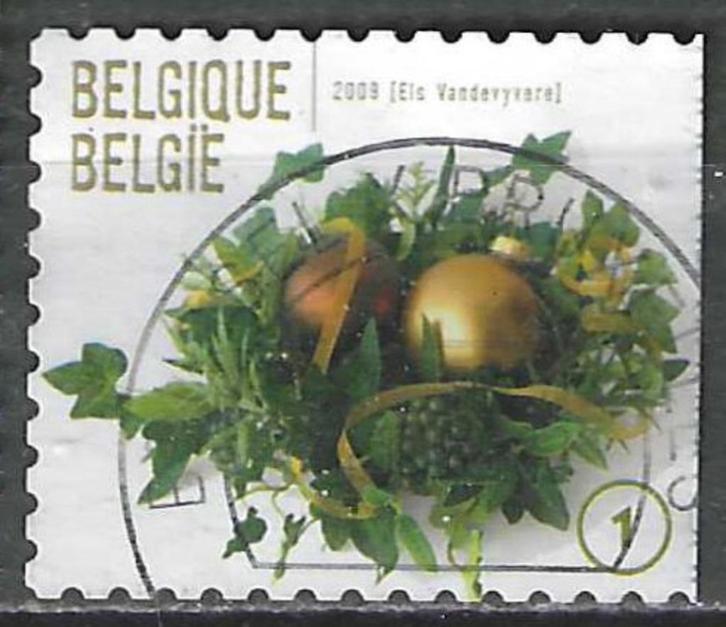 Belgie 2009 - Yvert 3963 /OBP 3981a - Kerstversiering (ST), Postzegels en Munten, Postzegels | Europa | België, Gestempeld, Kerst
