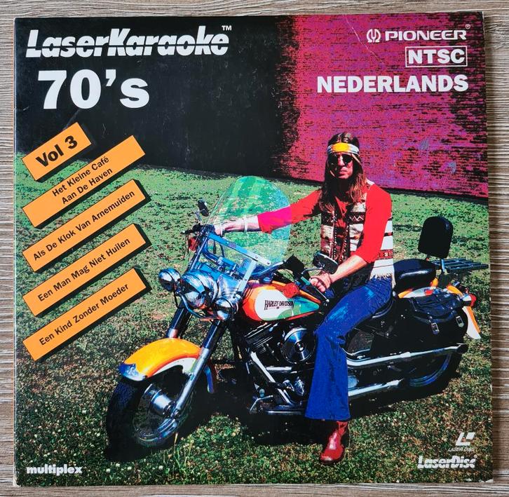 LaserKaraoke / LaserDisc Nederlands 70's, Audio, Tv en Foto, Platenspelers, Zo goed als nieuw, Platenspeler-onderdeel, Pioneer