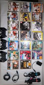PlayStation 3-items (spelletjes + 3 controllers + singstar), Games en Spelcomputers, Ophalen, Gebruikt, Met 3 controllers of meer