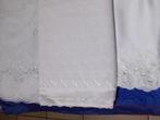 Broderie blanche(lot de 3 differentes)Voir détail, Hobby en Vrije tijd, Naaien en Fournituren, Ophalen of Verzenden, Nieuw