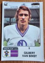 Panini Football 73-74 nr 5 Gilbert Van Binst RSC Anderlecht!, Verzenden, Zo goed als nieuw, Sticker