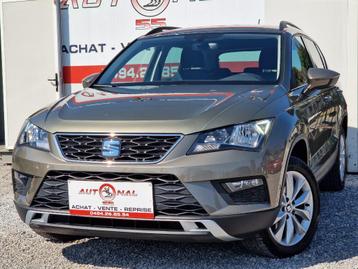 SEAT Ateca 1.0 TSI 116CH*1 PROPRIO*CARNET*GPS*LED*PDC*CLIM, Argent ou Gris, Achat, Euro 6, Entreprise